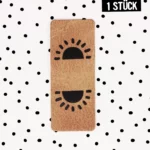 Klapp Kunstleder Label - Sunset