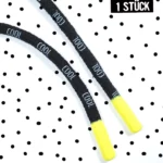 Hoodieband "cool" Schwarz/Neon-90 cm