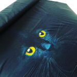 Stoffkids Sommersweat Rapport Katze schwarz