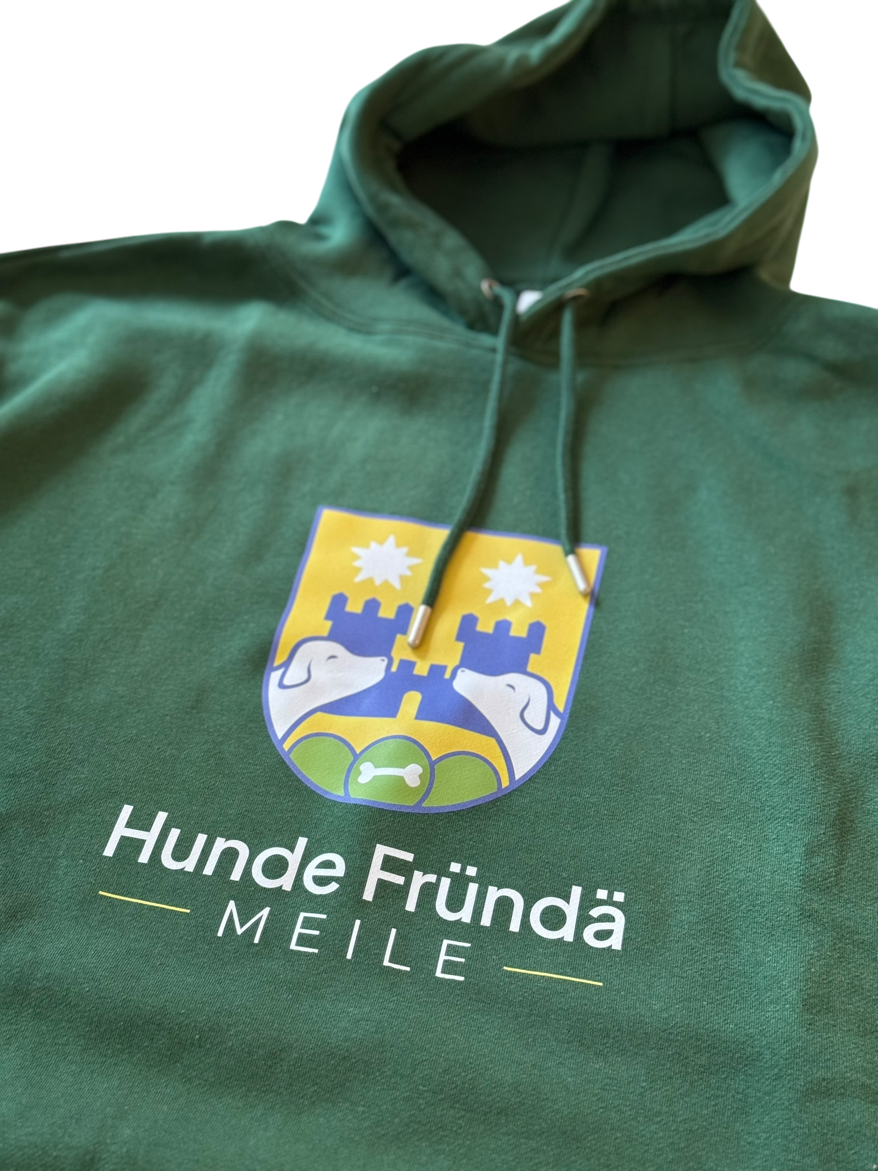 Hunde Fründe Meilen Hoodie - Forest Grün