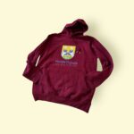 Hunde Fründe Meilen Hoodie - Bordeaux