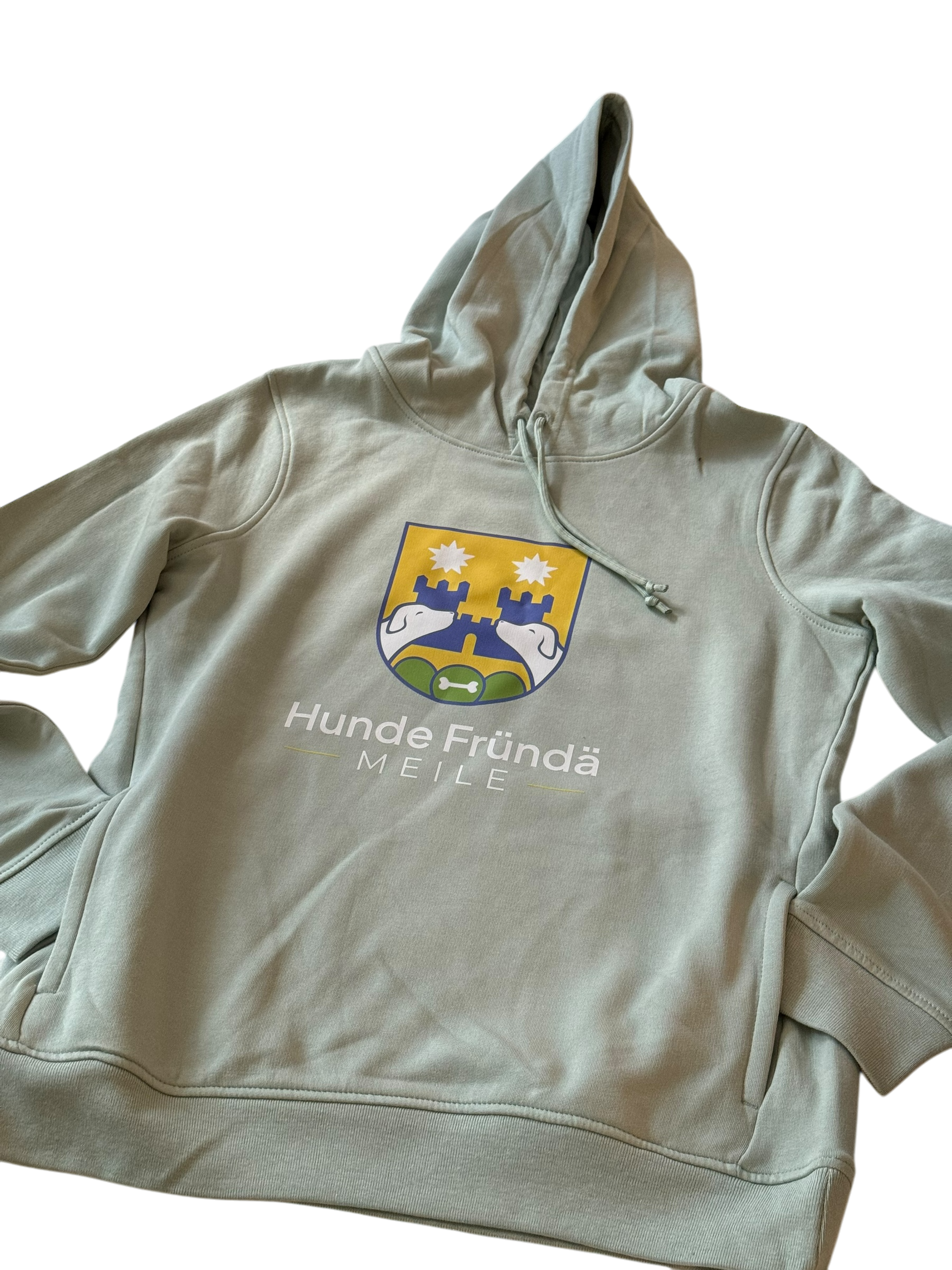 Hunde Fründe Meilen Hoodie - Sage - Mint Grün