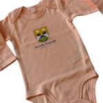 Hunde Fründe Meilen Baby Body in power pink